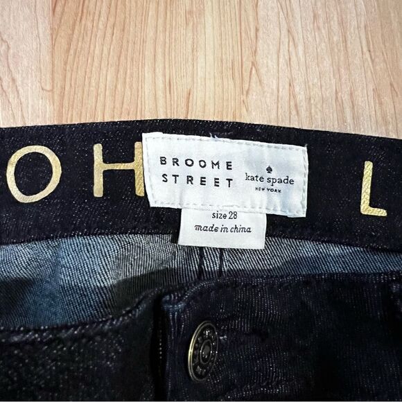 Kate Spade Broome Street Dark Wash Jeans Women’s 28 - Picture 4 of 7